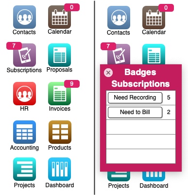 Notices and Badging